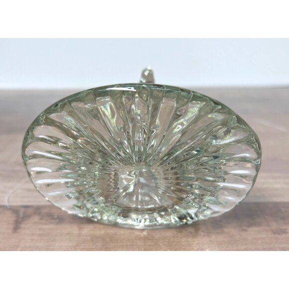 Avon Vintage Turkey Clear Glass Candle Holder - Picture 3 of 4